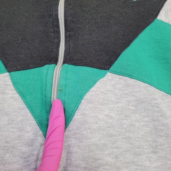 Vintage 90s Adidas Track Jacket Womens XL 23x23 Boxy - Picture 5 of 12